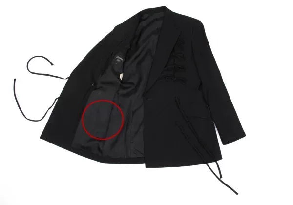 Jean Paul Gaultier Vintage Black Bow-Tie Blazer