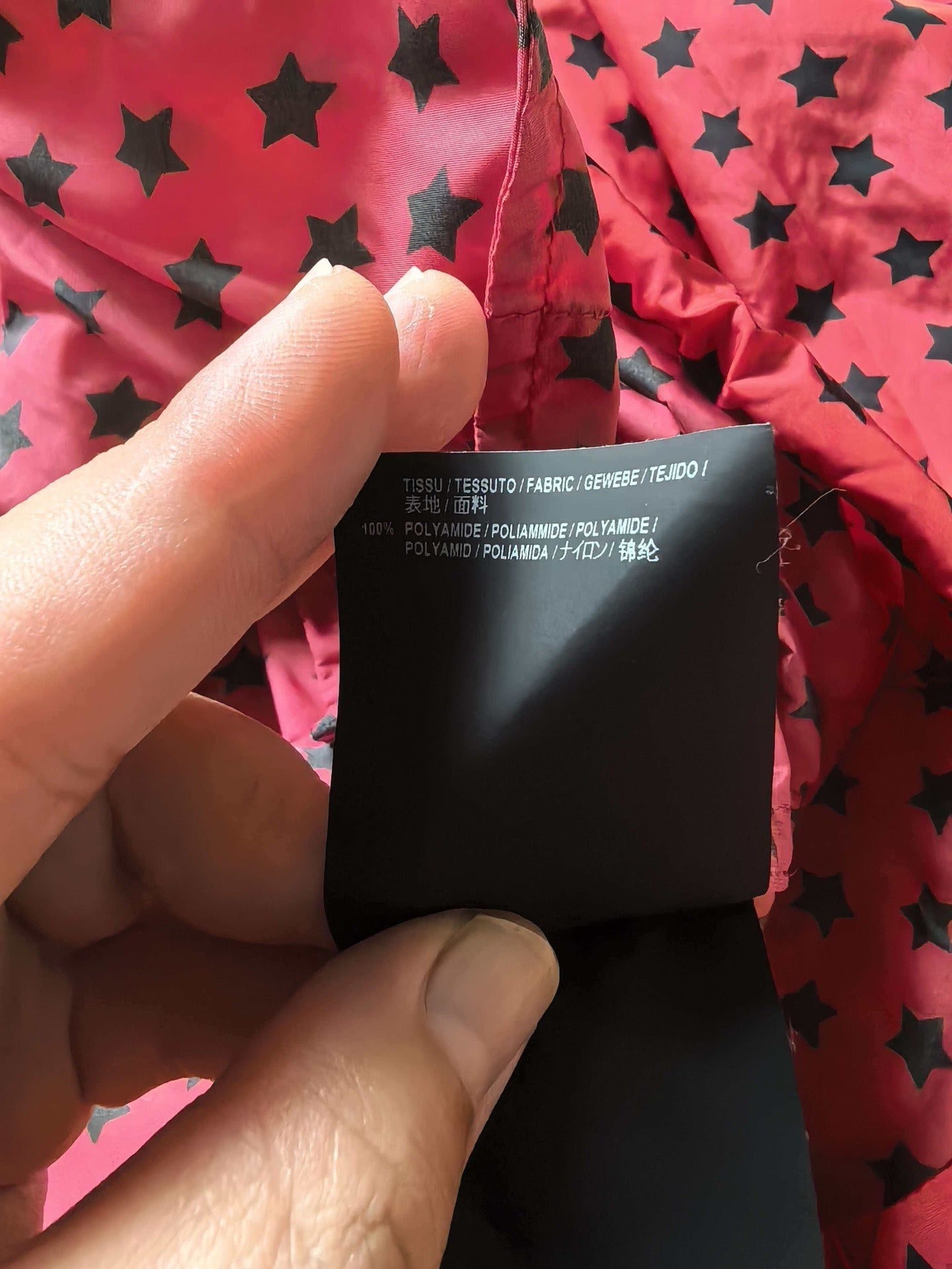 Saint Laurent 19ss Red Sole Black Stars Multi-Zip Hoodie