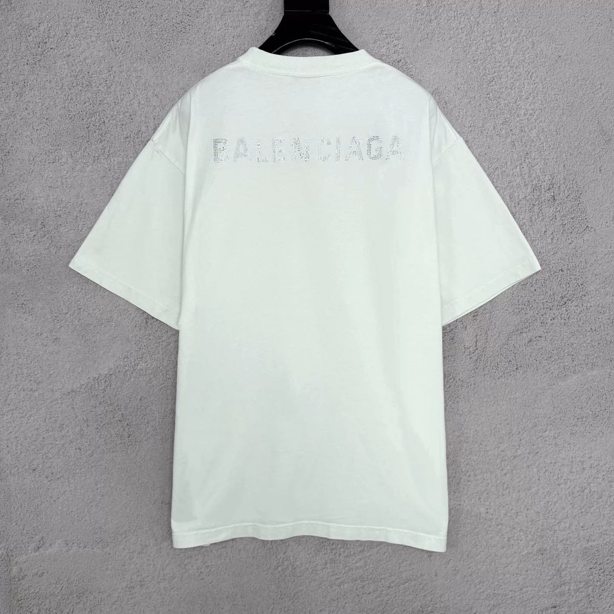 Balenciaga Washed Vintage Rhinestone T-Shirt
