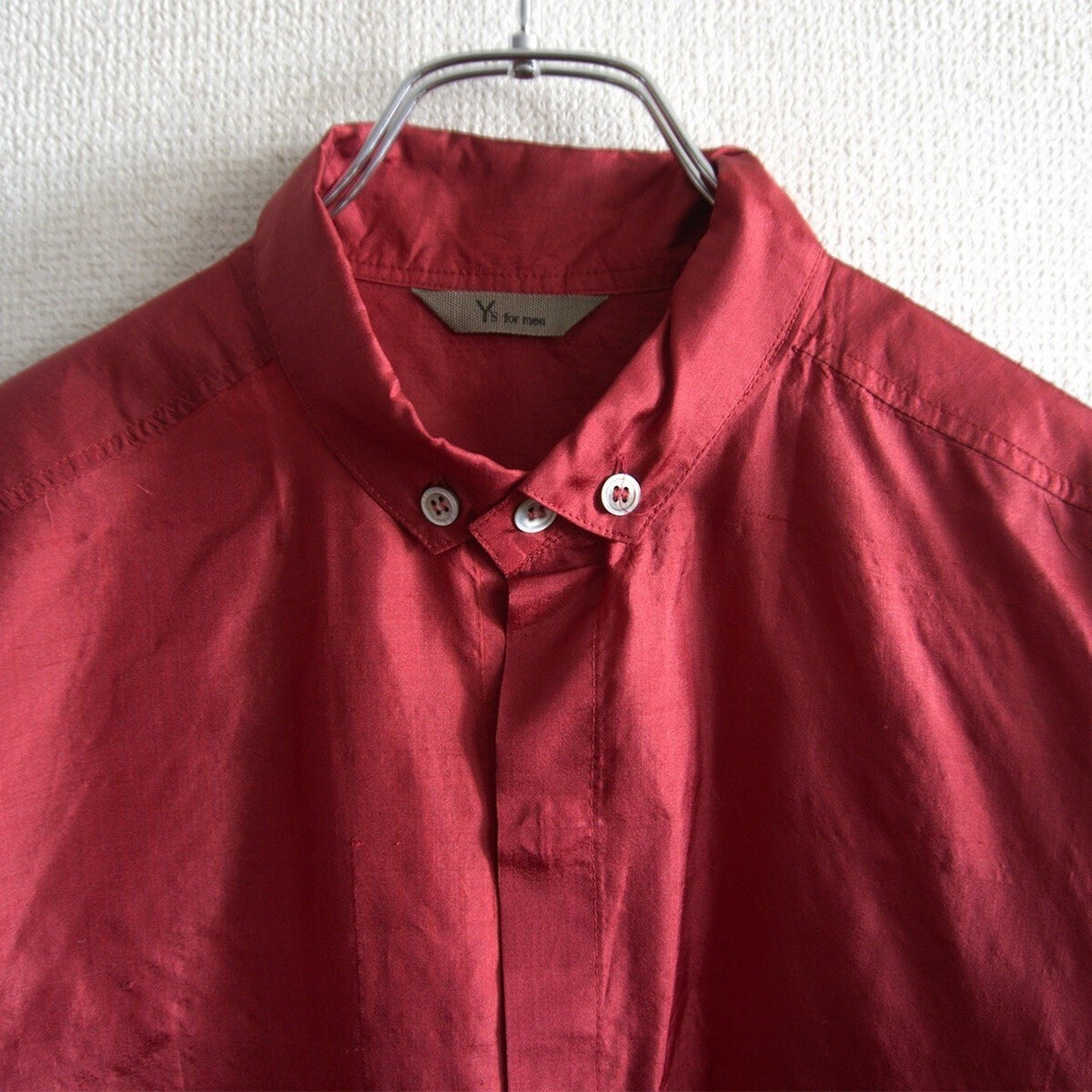 Yohji Yamamoto 1980s Silk Shirt