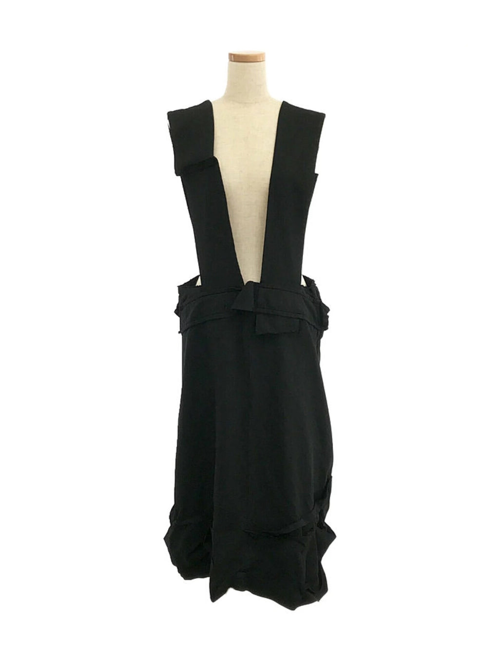 Comme des Garcons SS13 Black Deconstructed Shrunken Dress