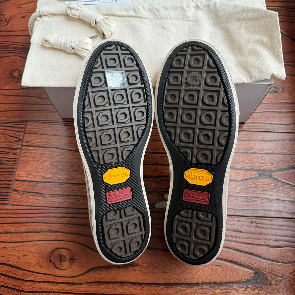 Visvim 25ss SKAGWAY LO CANVAS black thin-sole canvas shoes