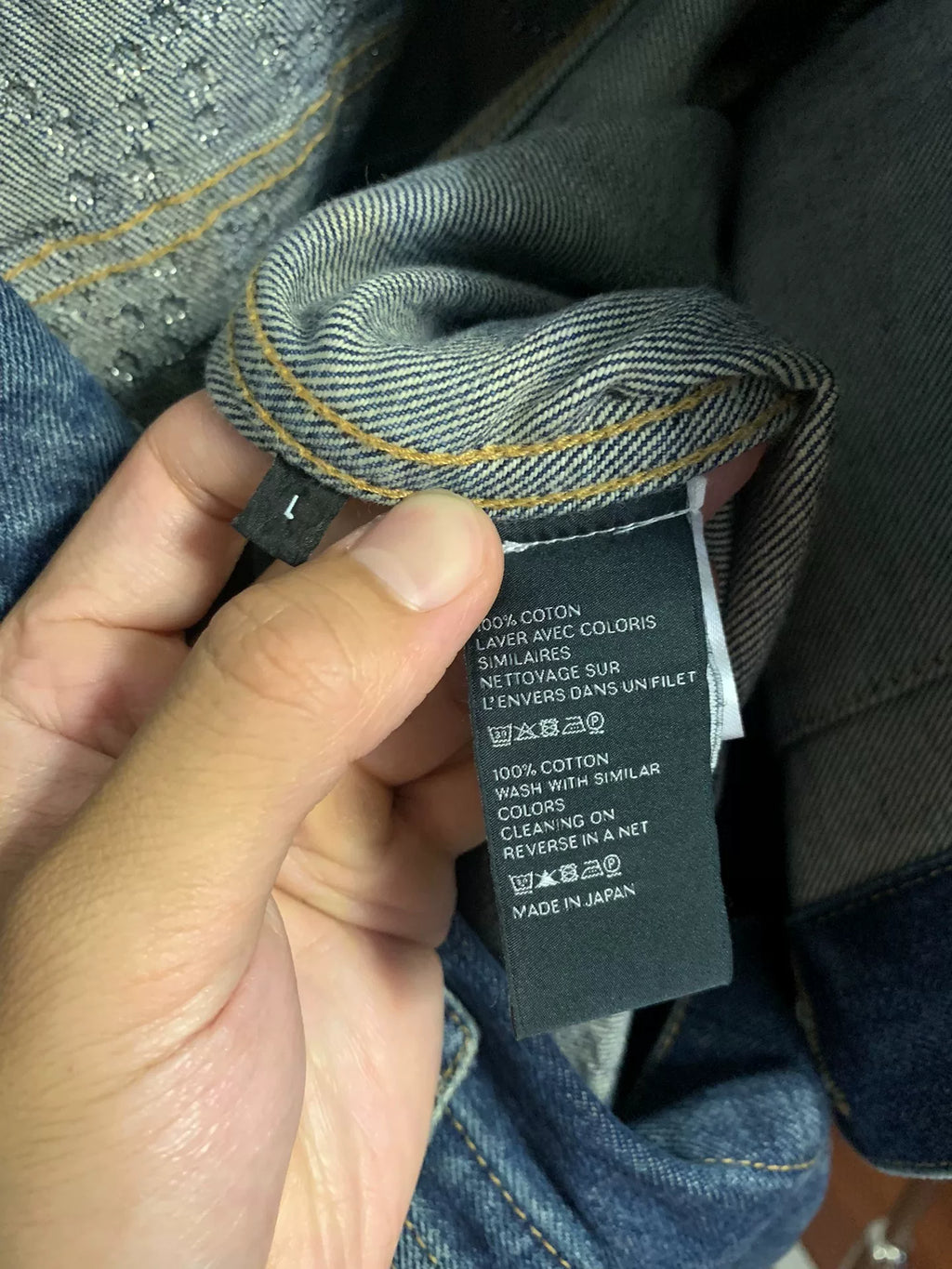 Celine 22SS Studded Denim Jacket