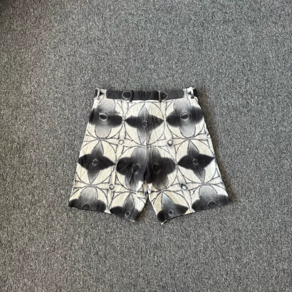 Louis Vuitton Ink Wash Three-Flower Shorts