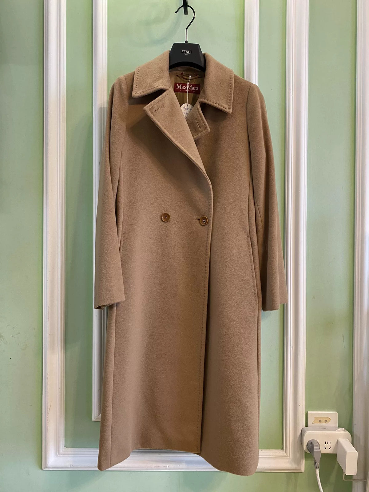 Max Mara Red Label Collared Wool Coat