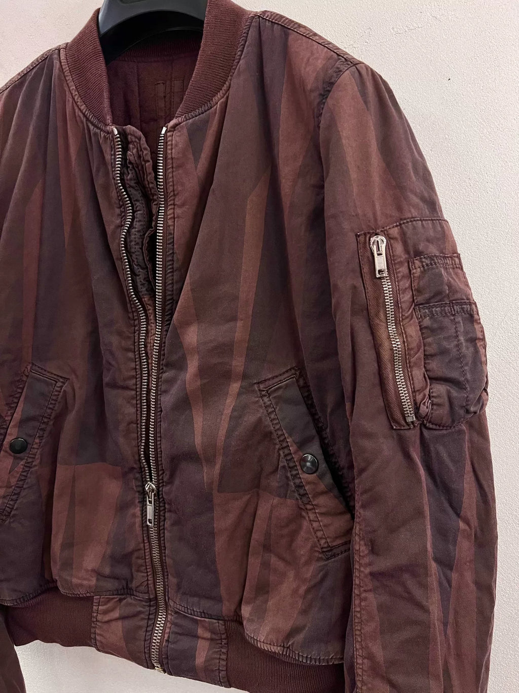 Rick Owens Pilot Cotton-Filled MA1 Bomber Jacket