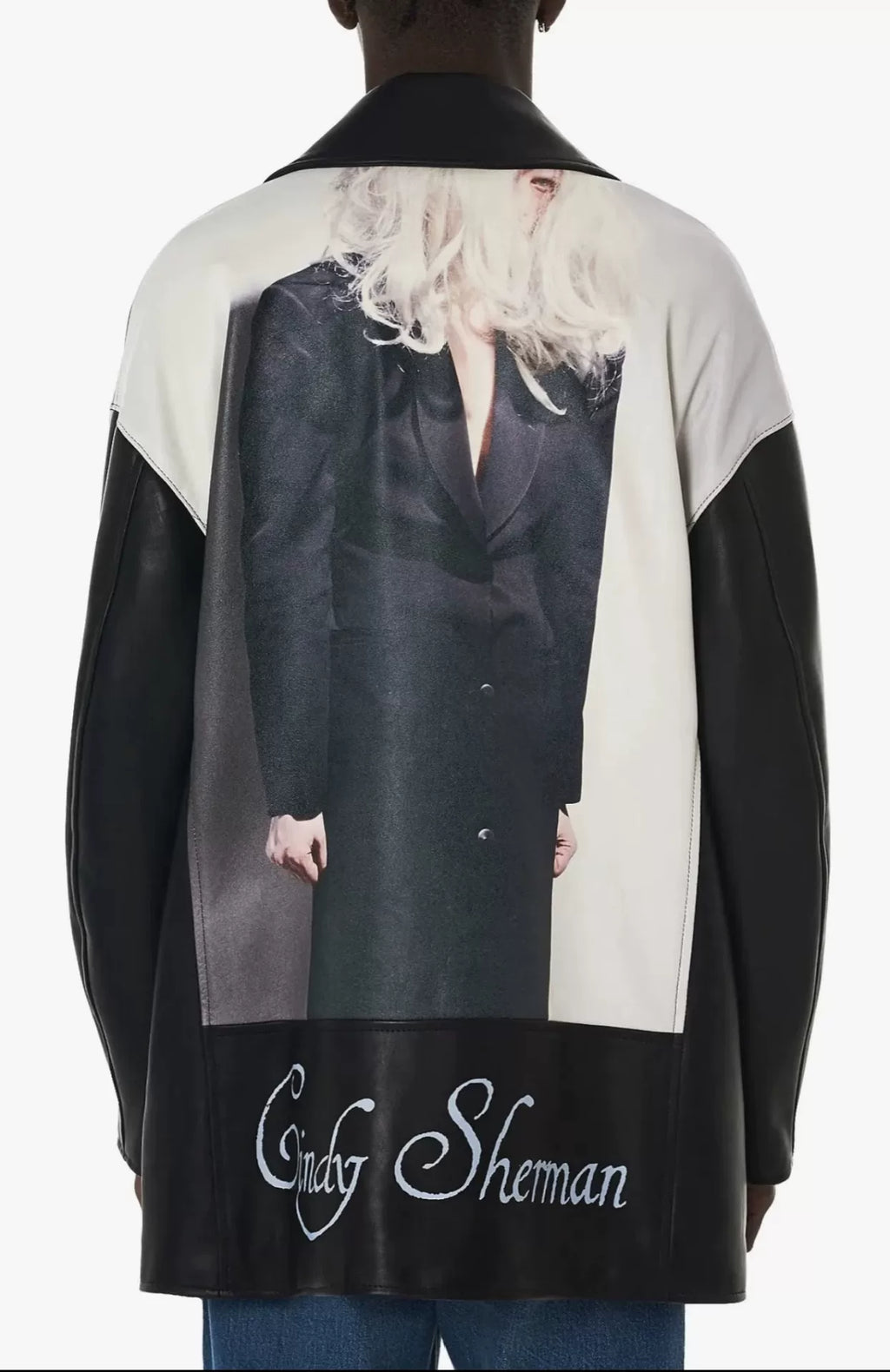 Undercover Cindy Sherman Portrait Leather Jacket
