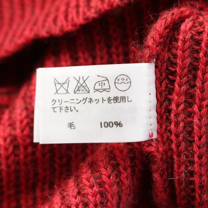 Issey Miyake Turtleneck Wool Knit Sweater