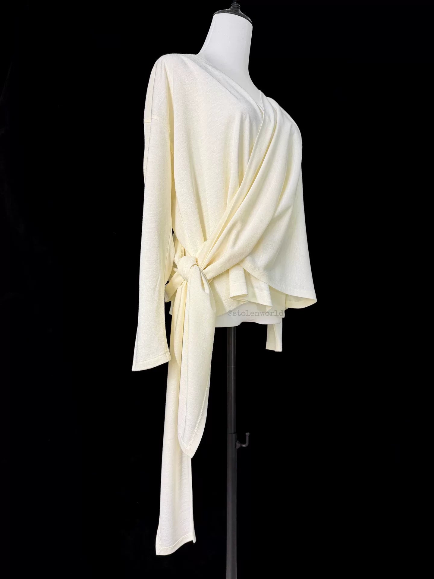 Issey Miyake 80s Irregular Pleated Tie-Top - Devines