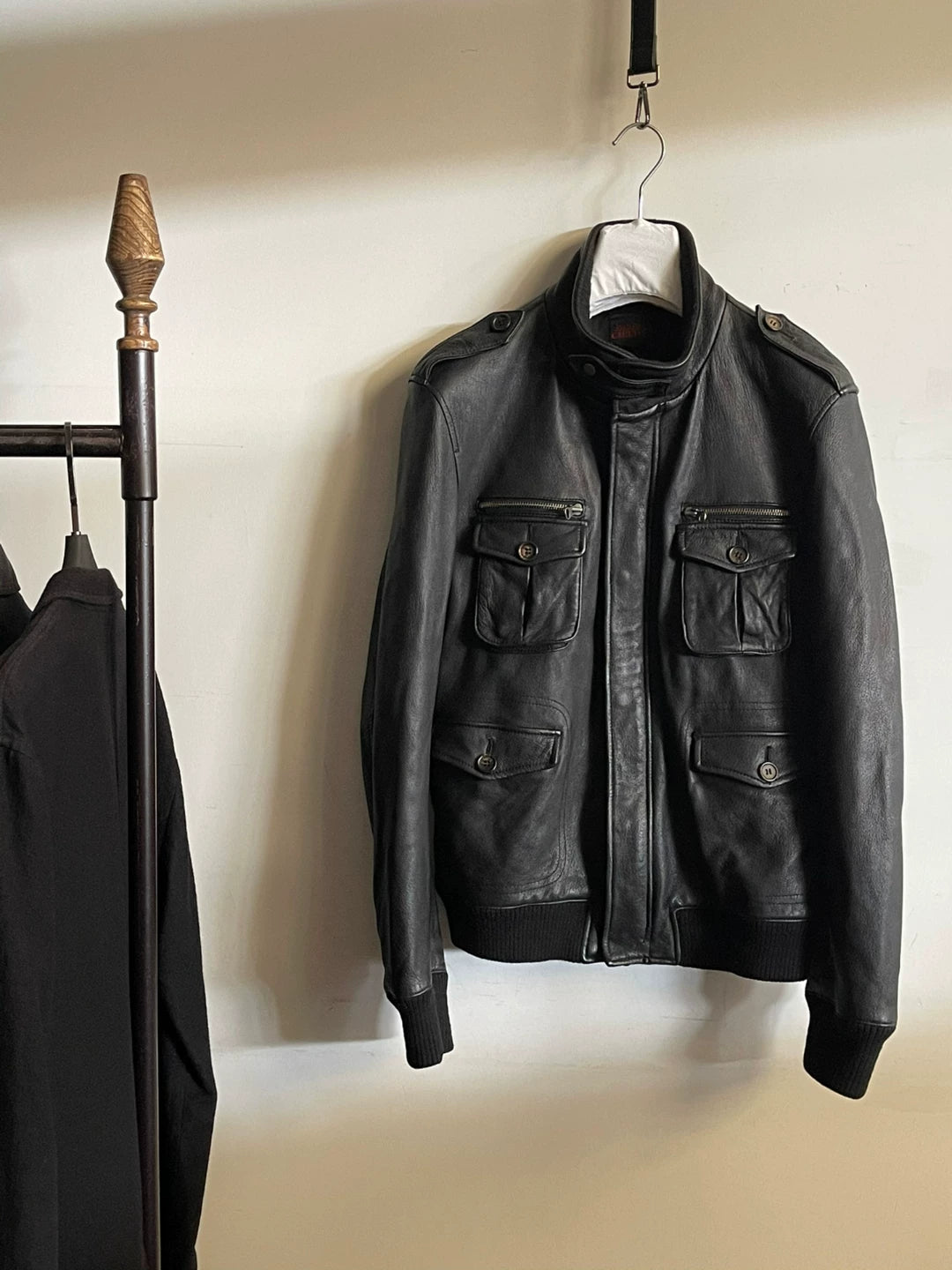 Jean Paul Gaultier Lambskin Military Jacket