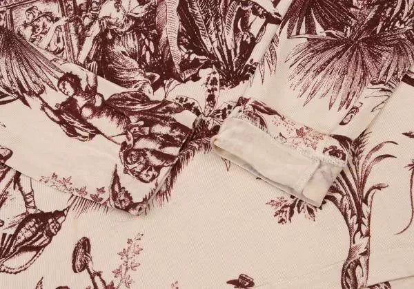 Jean Paul Gaultier Vintage Beige Palm Tree Top