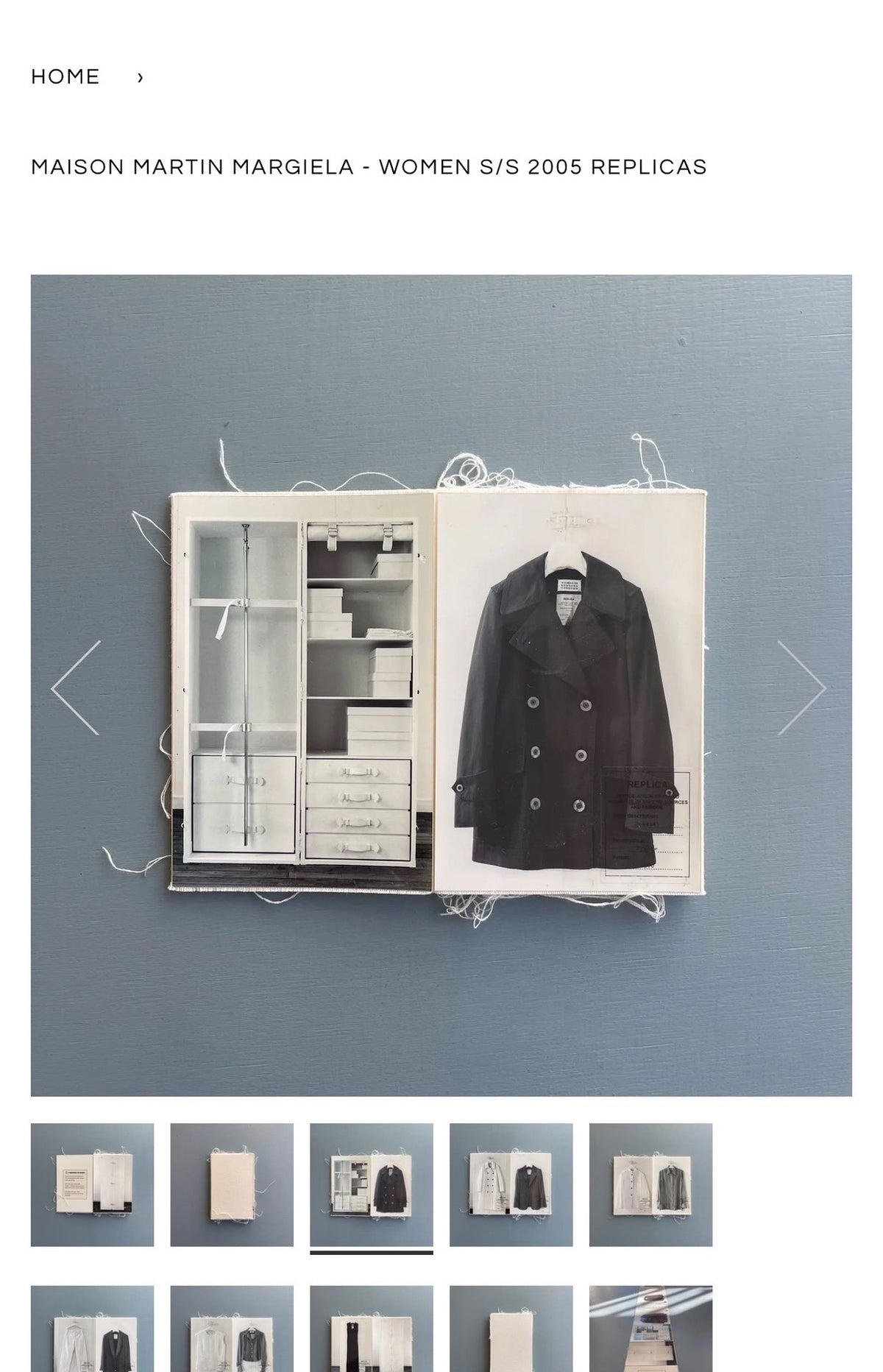 Maison Martin Margiela 05ss Double-Breasted Jacket Coat