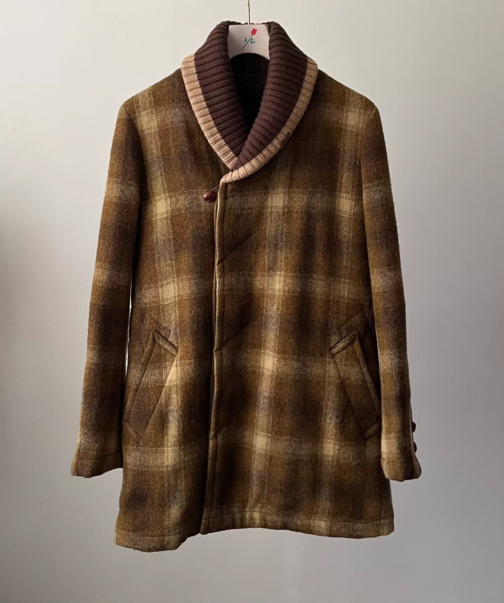 Number (N)ine 08aw Plaid Coat Jacket
