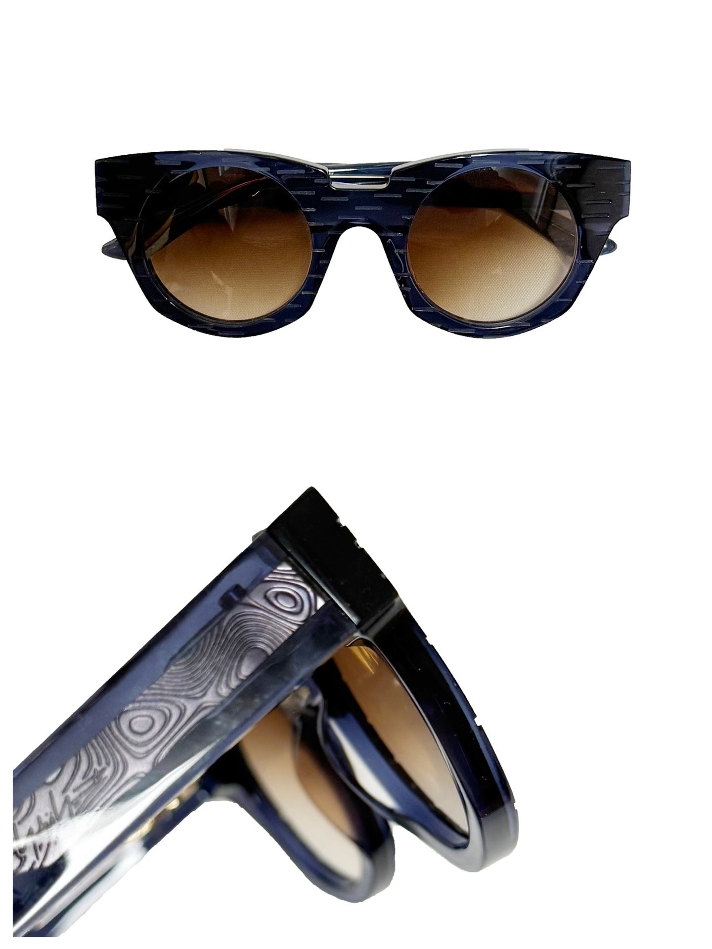 Yohji Yamamoto Sunglasses Slook 003 Blue Glasses