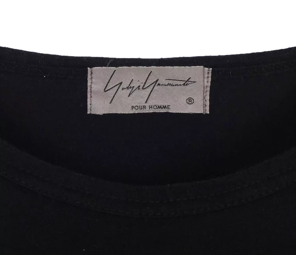 Yohji Yamamoto Pour Homme Mainline Cotton Shankar6 Short Sleeve Tee