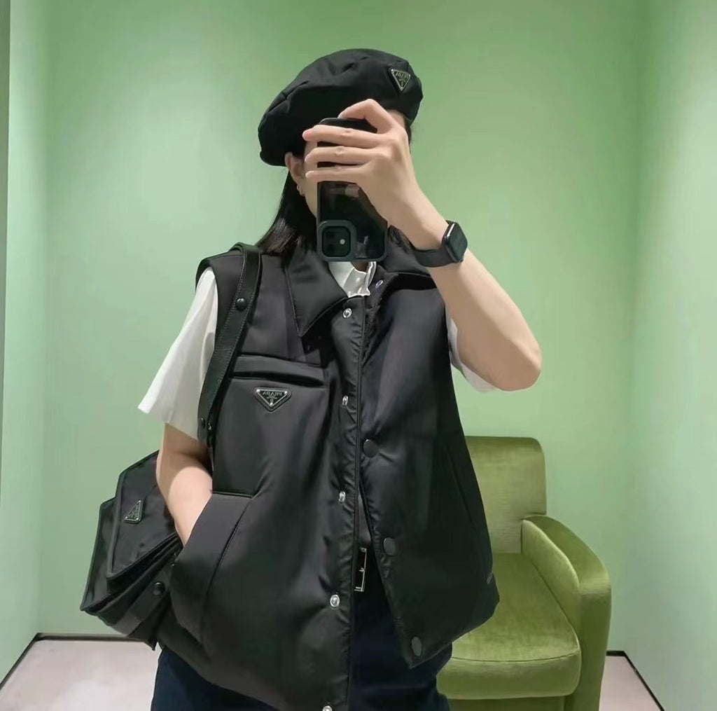 Prada Black Vest