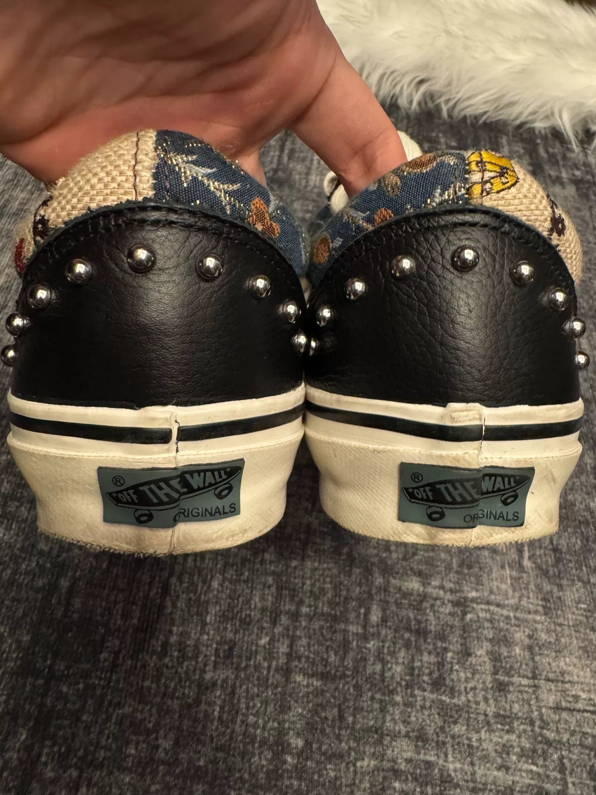 Gucci Vans Vault Old Skool Embroidered Beaded Skate Sneakers