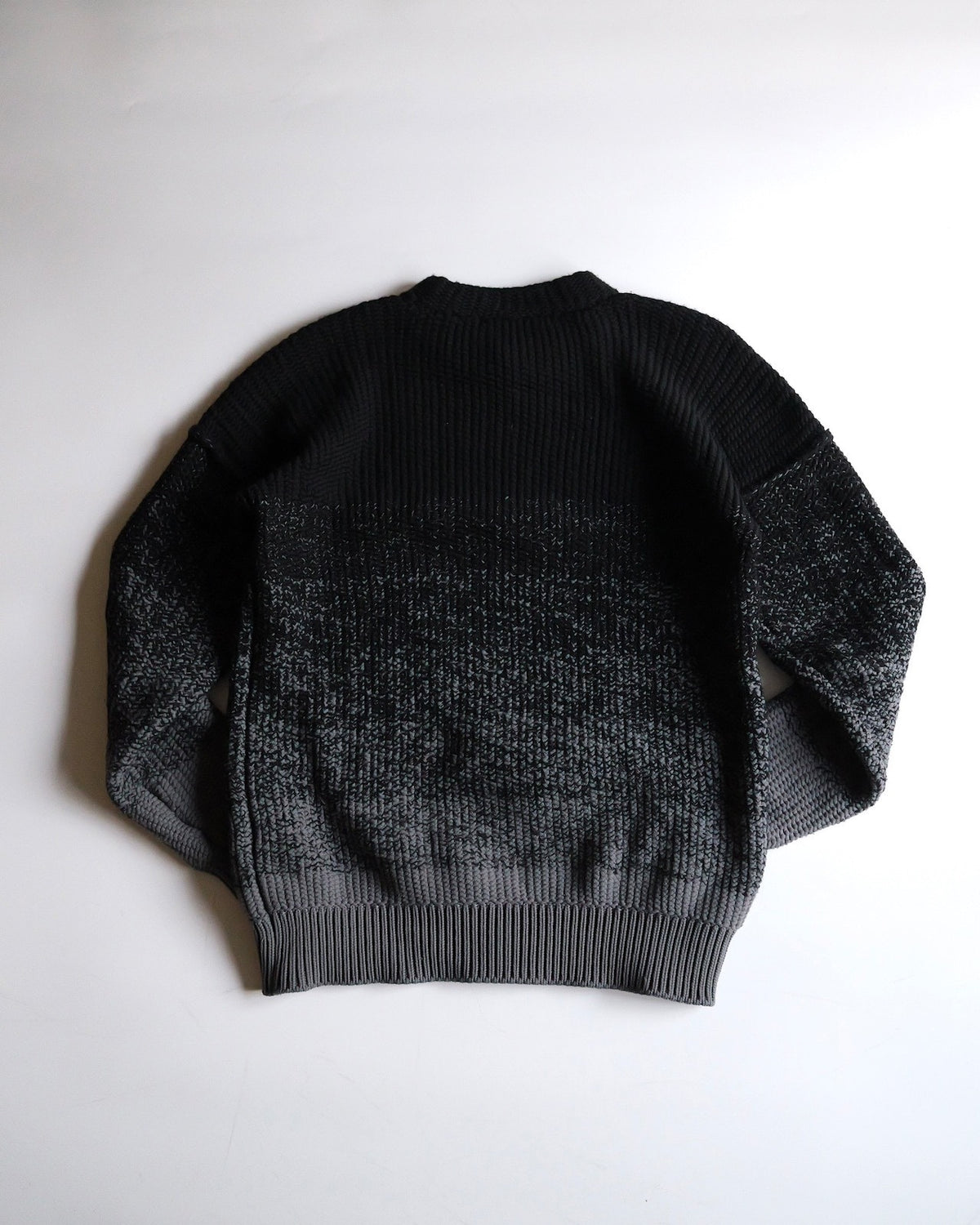 Issey Miyake AW19 Gradient Wool Blend Sweater