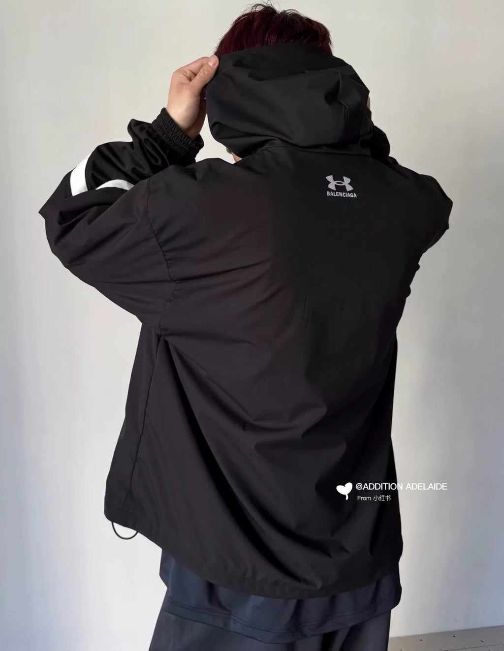 Balenciaga Under Armour Zip Hoodie Jacket