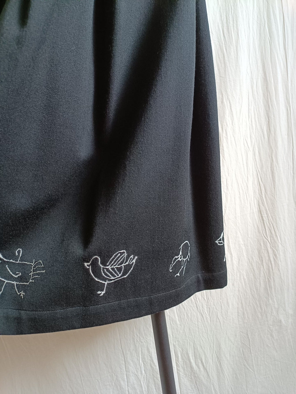1989 Chalk Drawing | Comme des Garçons Rei Kawakubo Skirt