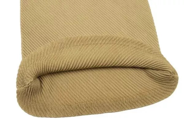 Issey Miyake Vintage Brown Pleated Top