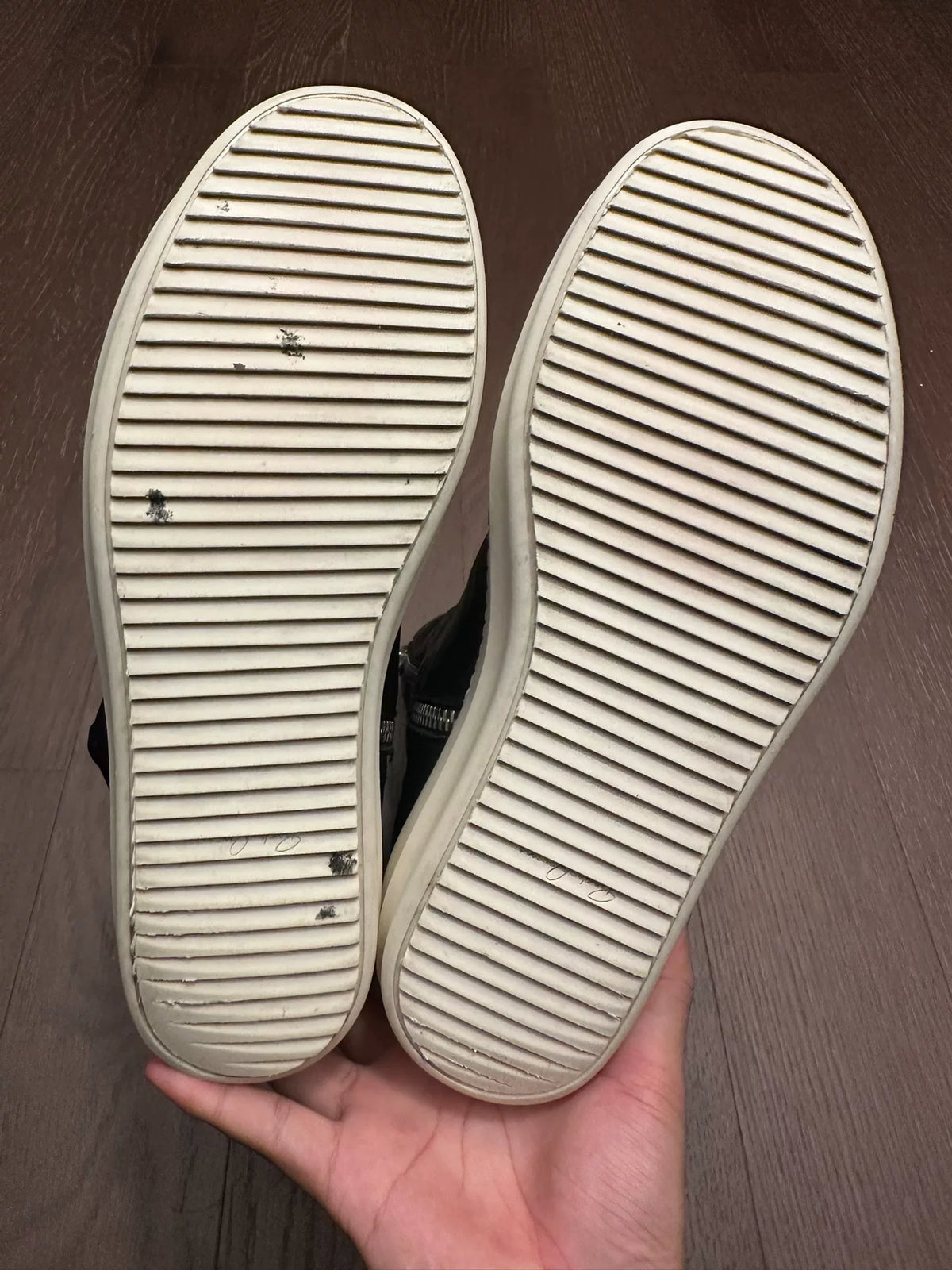 Rick Owens Cargo basket Knight boots
