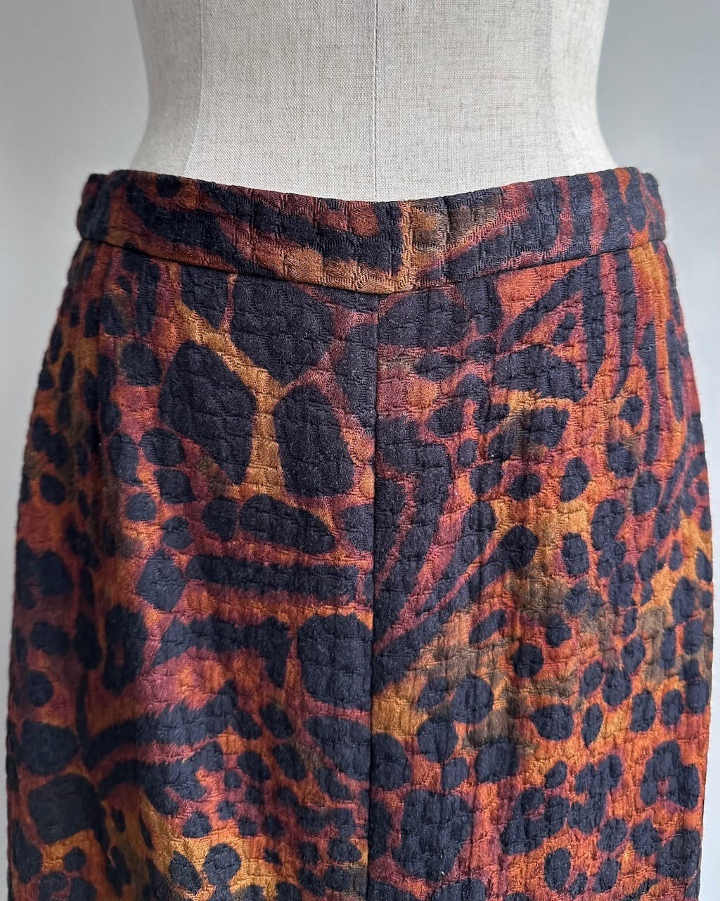 Dries Van Noten AW22 Jacquard Skirt