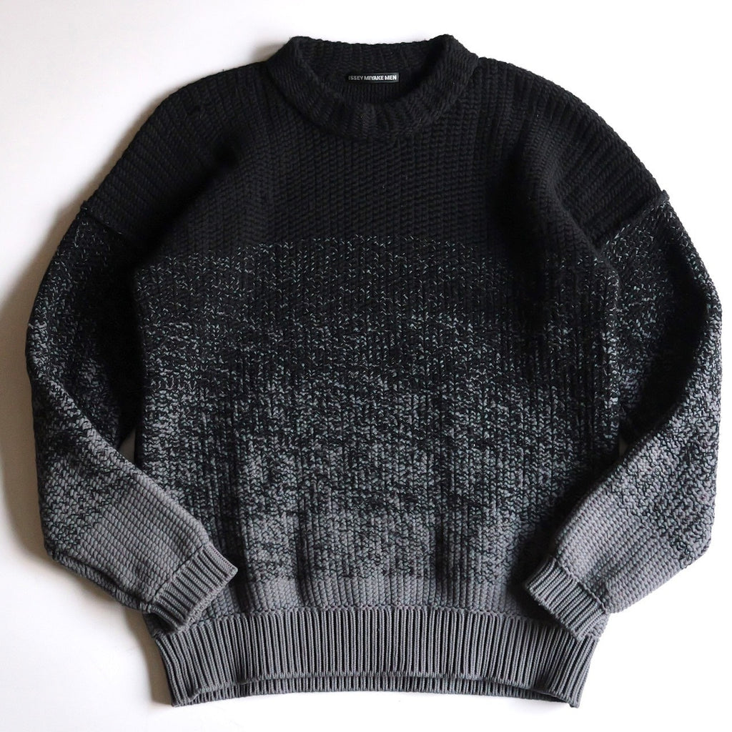 Issey Miyake AW19 Gradient Wool Blend Sweater