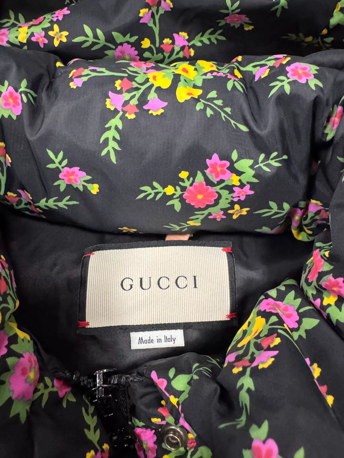 Gucci Floral Down Coat