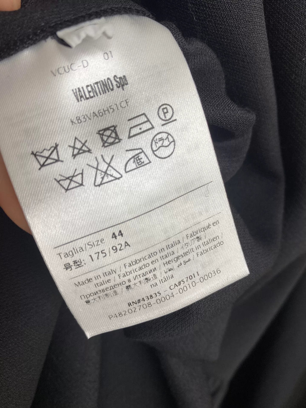 Valentino Wool Silk Sleeveless Cape Dress