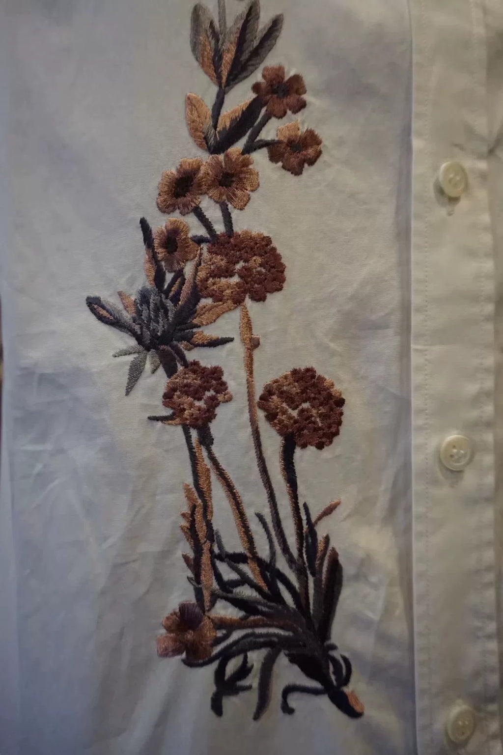 Alexander McQueen SS17 White Cotton Shirt