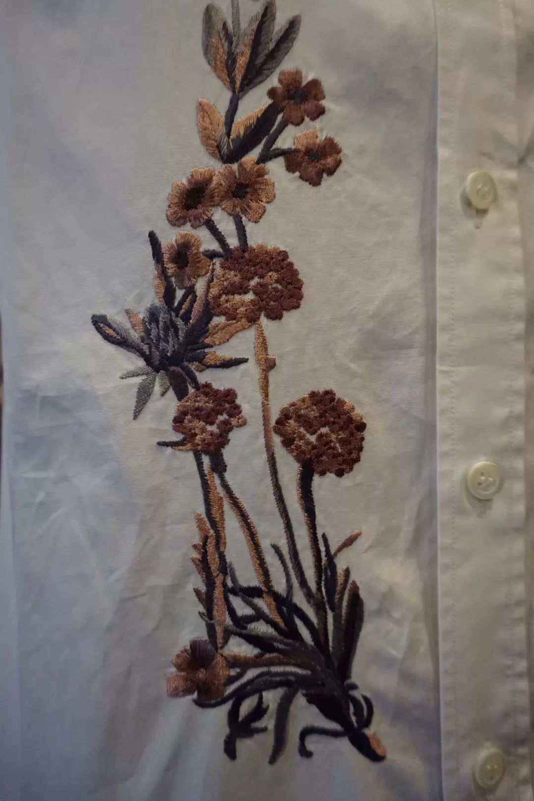 Alexander McQueen SS17 White Cotton Shirt