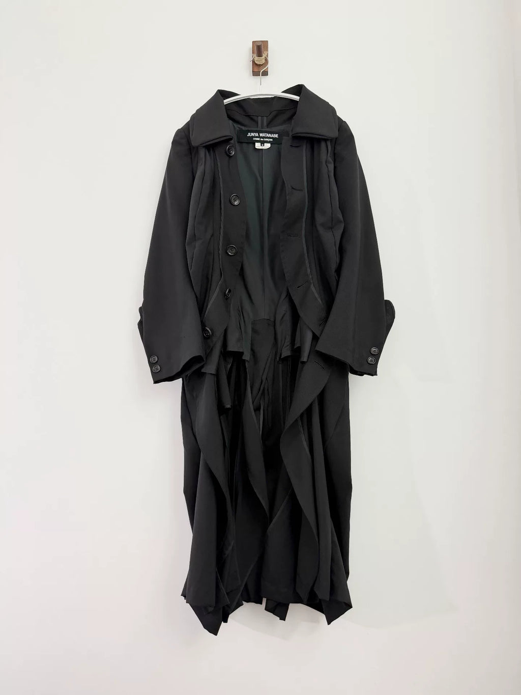 Junya Watanabe AW06 Irregular Deconstructed Wool Coat
