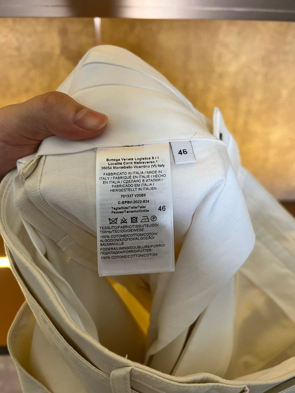 Bottega Veneta Wide Leg Trousers