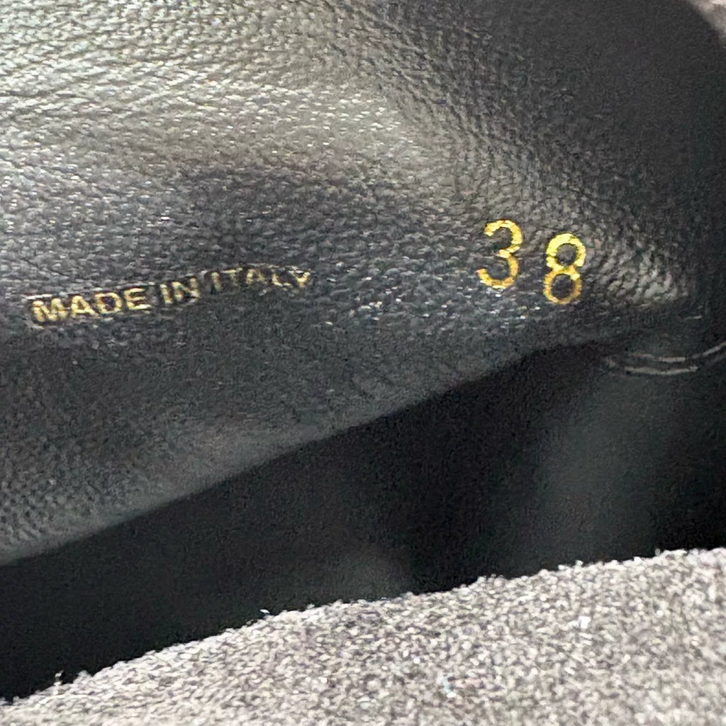 Prada black high-heel long boots