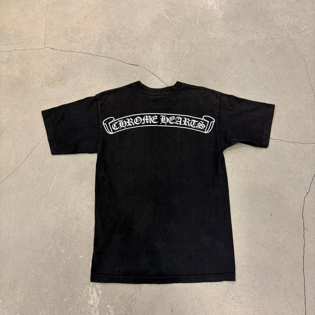 Chrome Hearts 1990s Scroll Short Sleeve Top
