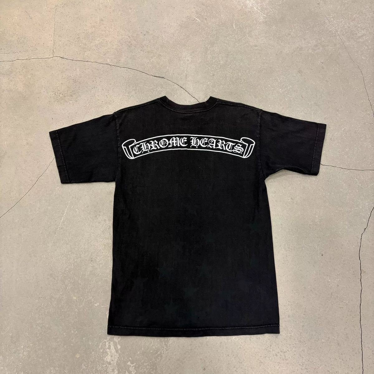 Chrome Hearts 1990s Scroll Short Sleeve Top
