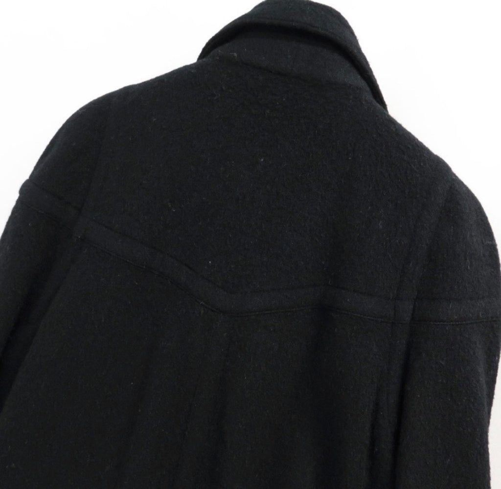 1980s Thierry Mugler Wool Melton Coat