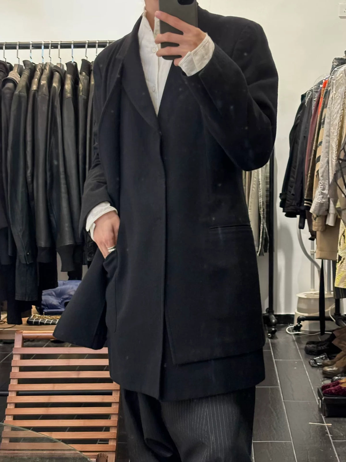 Yohji Yamamoto PourHomme | F/W12 Double Wool Coat