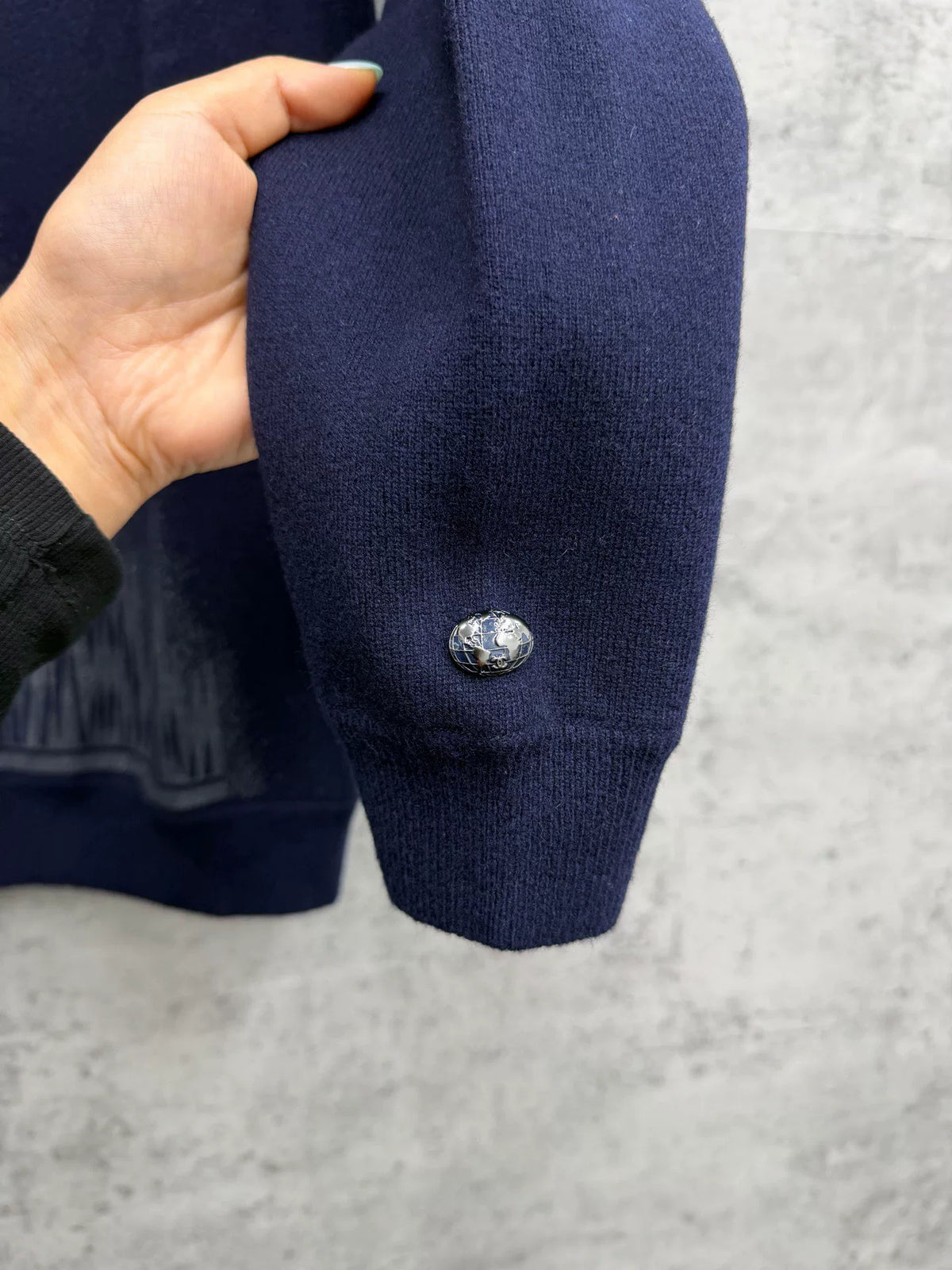Chanel Snow Mountain Wool Knit Sweater