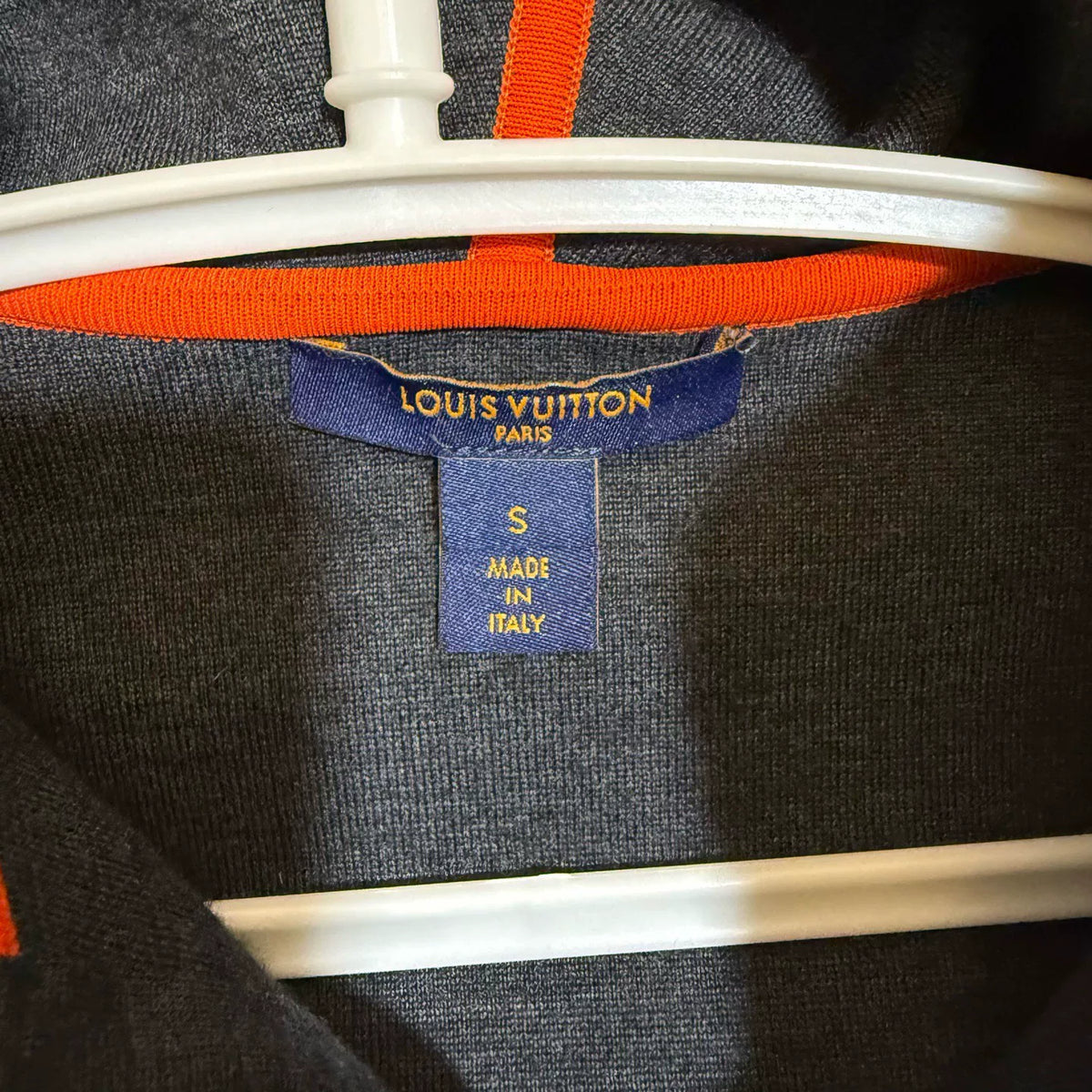 Louis Vuitton Pocket All-Over Print Zip-Up Hooded Sweater