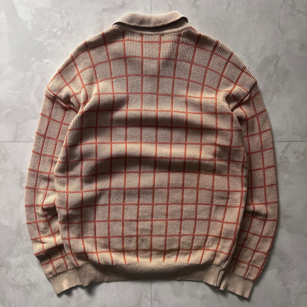 Issey Miyake 1980s Cotton Linen Knit Top