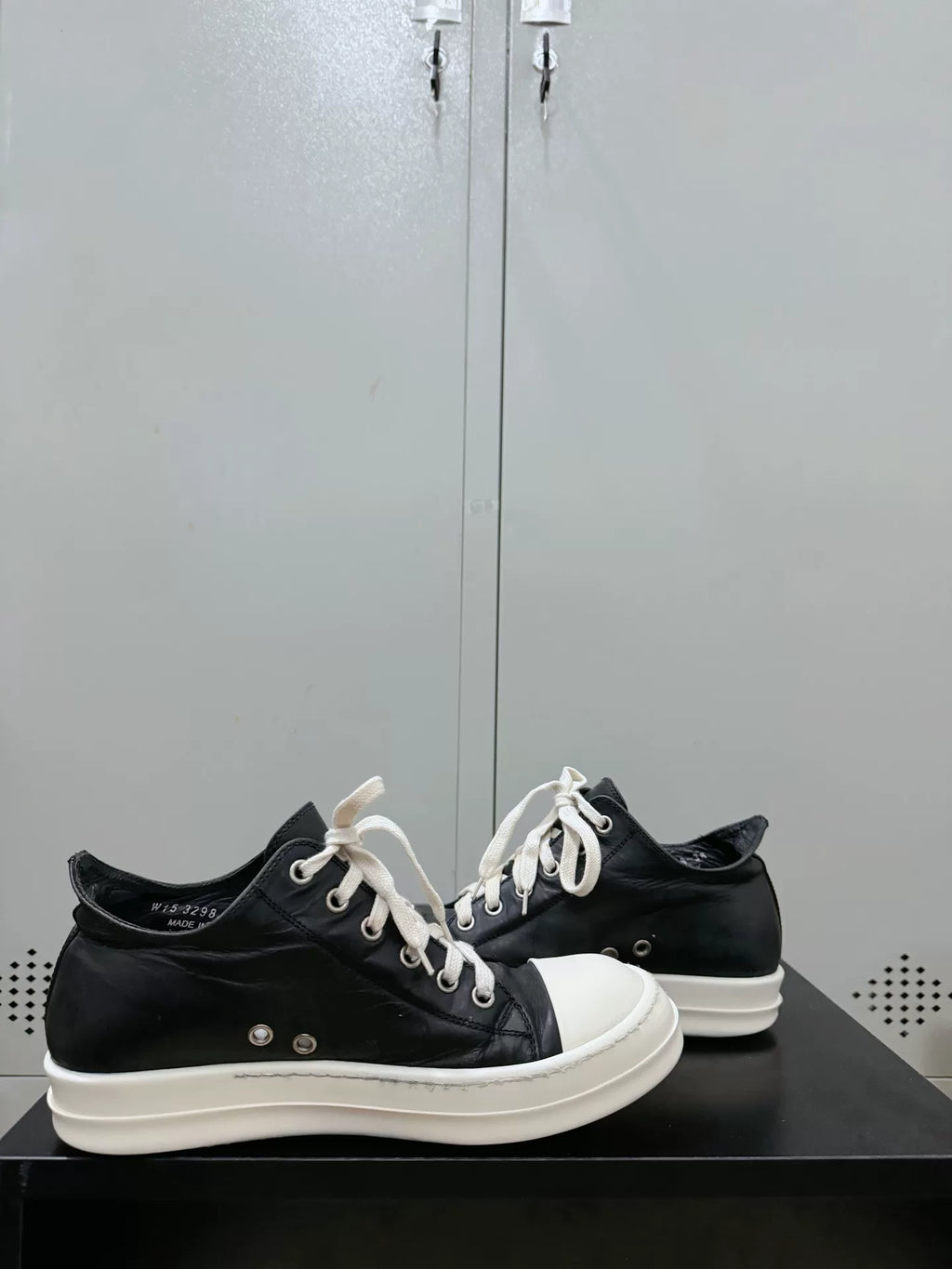 Rick Owens Leather Sneakers
