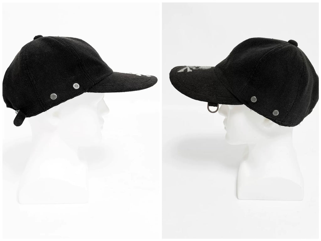 Mastermind Japan 10SS Mainline Terry Silver Embroidered Skull Baseball Cap