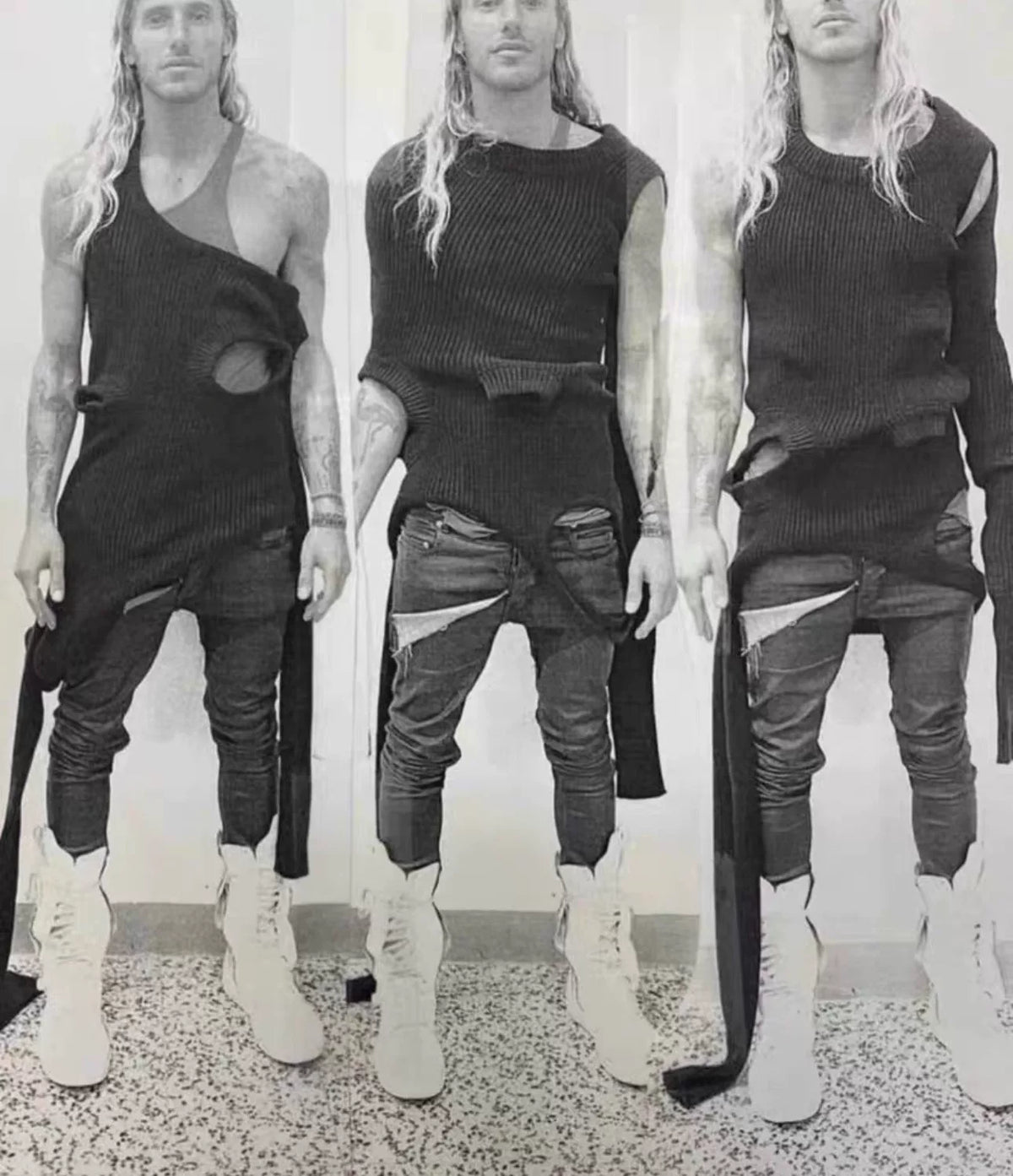 Rick Owens FW21 Banana Knit Sweater