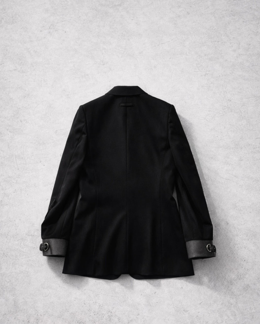 Jean Paul Gaultier Leather Cuff Blazer