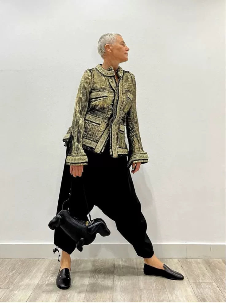 Junya Watanabe 2022SS Chinese-style embroidered top