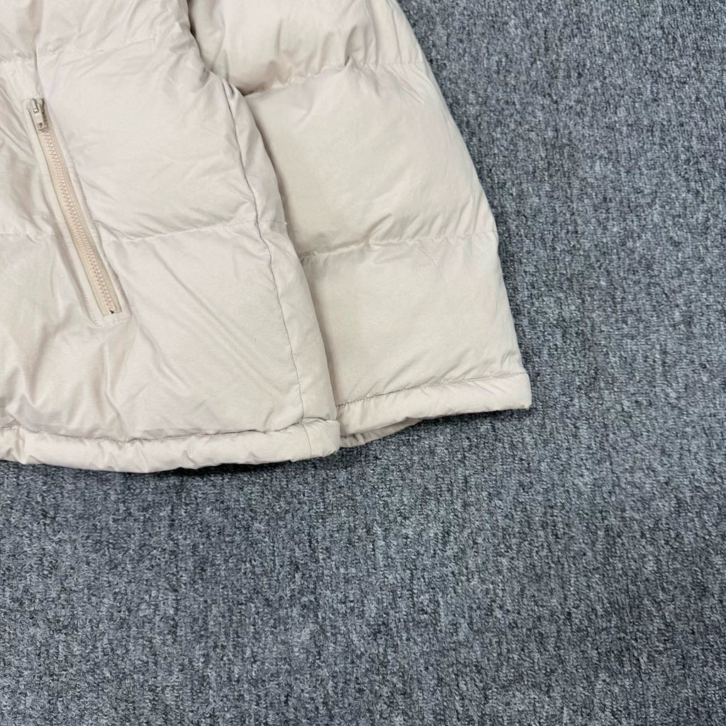 Balenciaga Embroidered Hooded Down Jacket