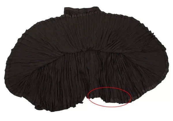 Issey Miyake Vintage Brown Pleated Skirt