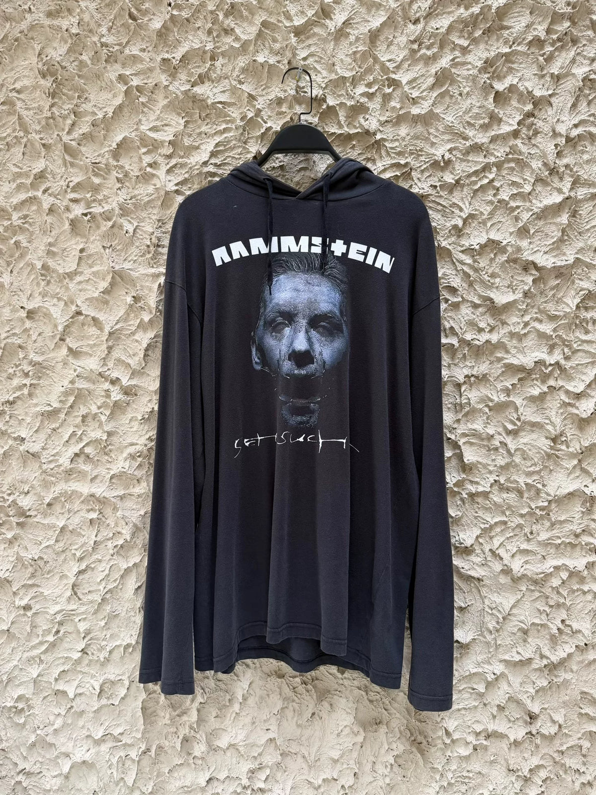 VETEMENTS German Tank Portrait Thin Sweatshirt 18AW